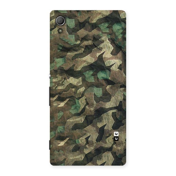 Rugged Army Back Case for Xperia Z4