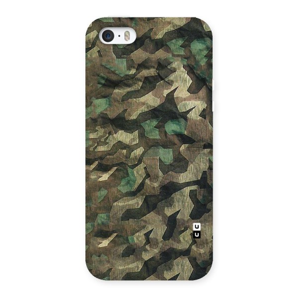 Rugged Army Back Case for iPhone SE