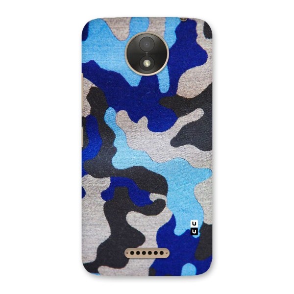 Rugged Camouflage Back Case for Moto C Plus