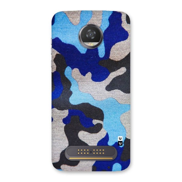 Rugged Camouflage Back Case for Moto Z2 Play