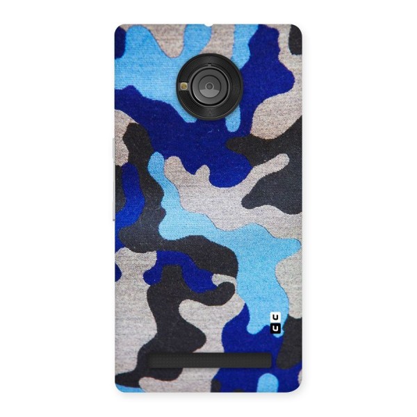 Rugged Camouflage Back Case for Yu Yunique