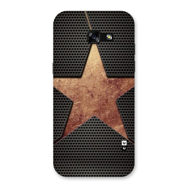 Rugged Gold Star Back Case for Galaxy A5 2017