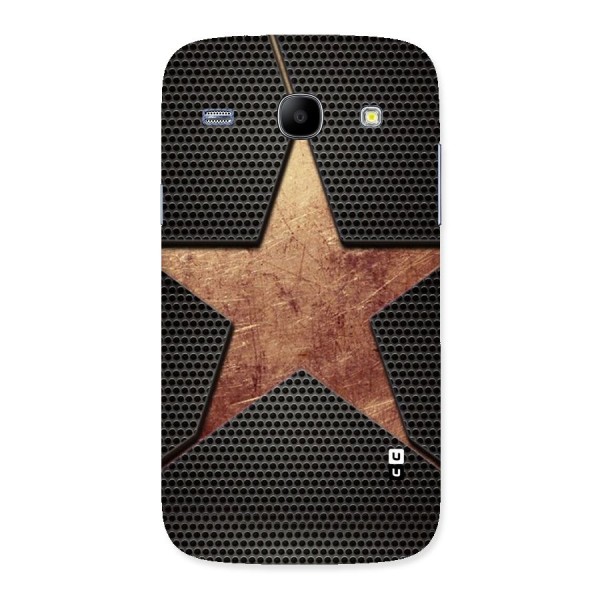 Rugged Gold Star Back Case for Galaxy Core