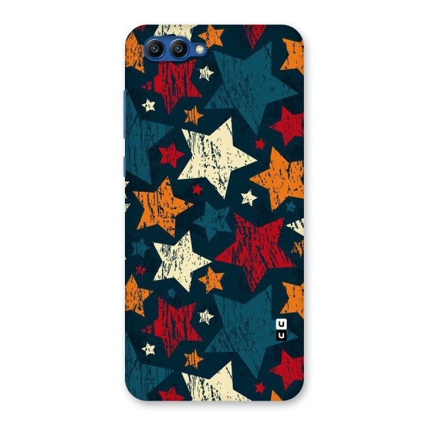 Rugged Star Design Back Case for Honor View 10