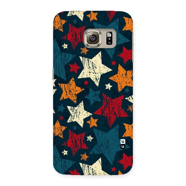 Rugged Star Design Back Case for Samsung Galaxy S6 Edge