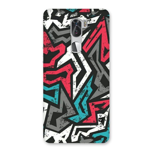 Rugged Strike Abstract Back Case for Coolpad Cool 1
