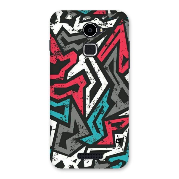 Rugged Strike Abstract Back Case for Coolpad Note 3 Lite