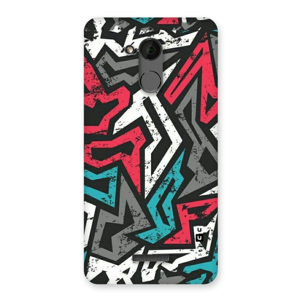 Rugged Strike Abstract Back Case for Coolpad Note 5