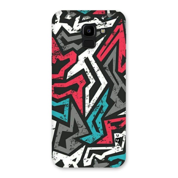 Rugged Strike Abstract Back Case for Galaxy J6
