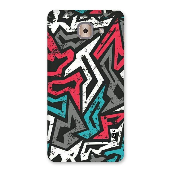 Rugged Strike Abstract Back Case for Galaxy J7 Max