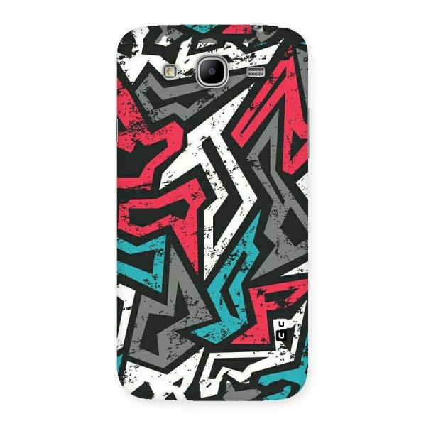 Rugged Strike Abstract Back Case for Galaxy Mega 5.8