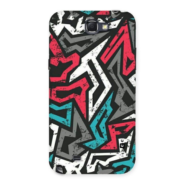 Rugged Strike Abstract Back Case for Galaxy Note 2