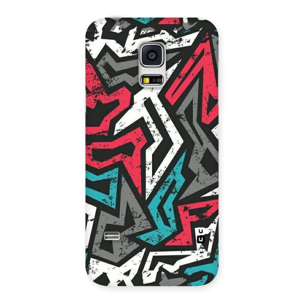 Rugged Strike Abstract Back Case for Galaxy S5 Mini