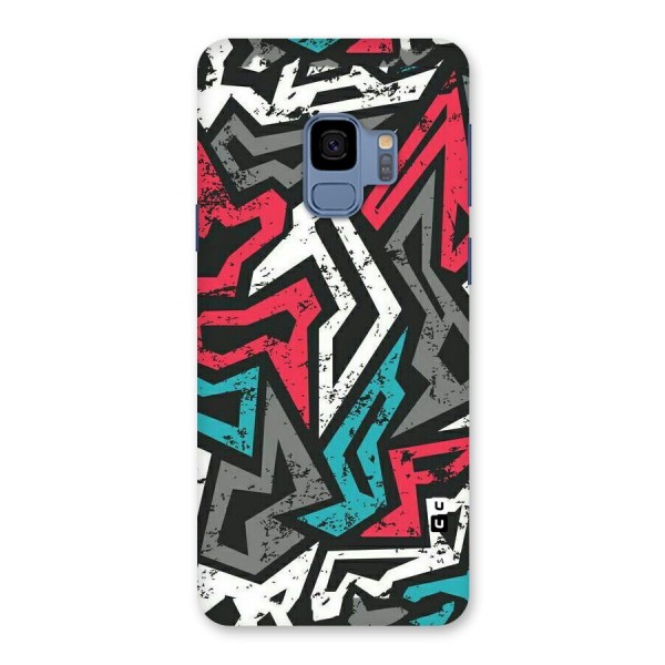 Rugged Strike Abstract Back Case for Galaxy S9