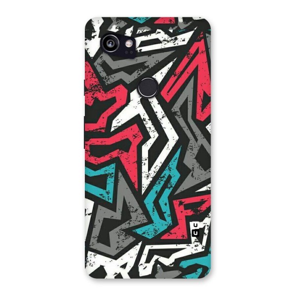 Rugged Strike Abstract Back Case for Google Pixel 2 XL