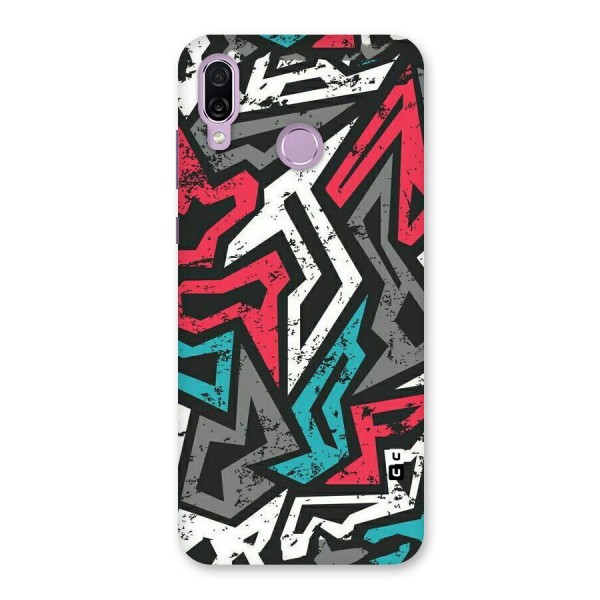 Rugged Strike Abstract Back Case for Honor Play