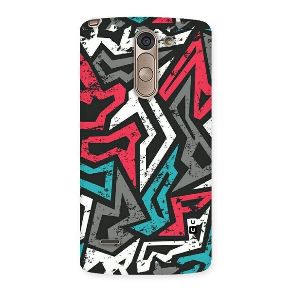 Rugged Strike Abstract Back Case for LG G3 Stylus