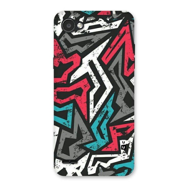 Rugged Strike Abstract Back Case for LG Q6