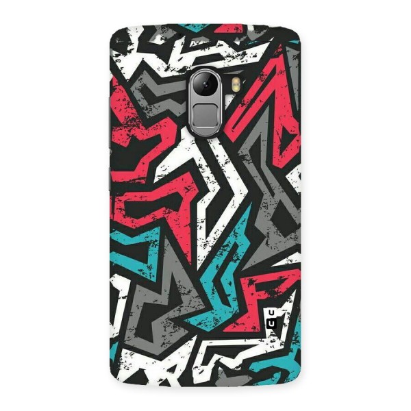 Rugged Strike Abstract Back Case for Lenovo K4 Note