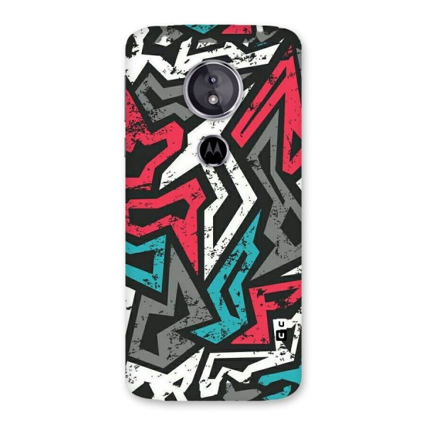 Rugged Strike Abstract Back Case for Moto E5