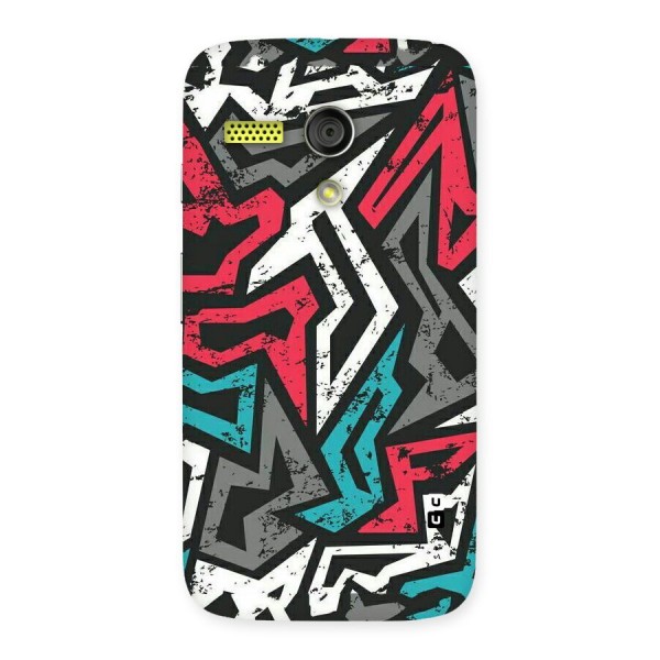 Rugged Strike Abstract Back Case for Moto G
