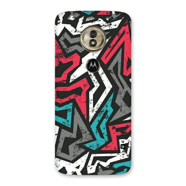 Rugged Strike Abstract Back Case for Moto G6 Play