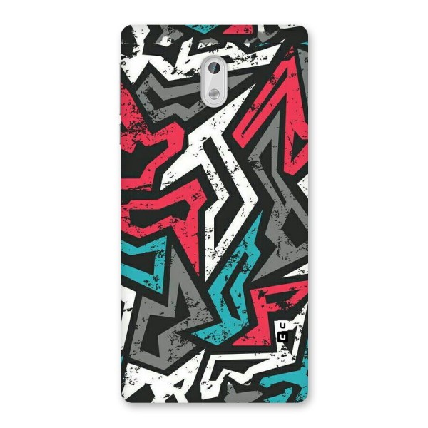 Rugged Strike Abstract Back Case for Nokia 3