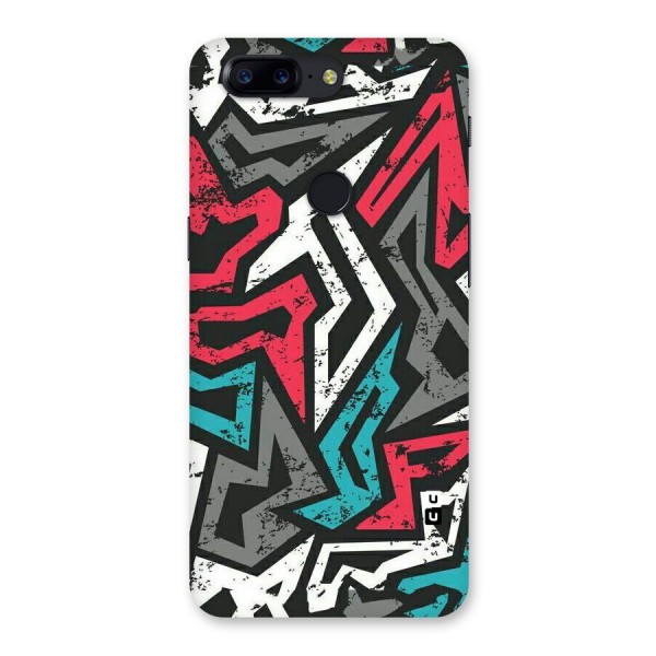 Rugged Strike Abstract Back Case for OnePlus 5T