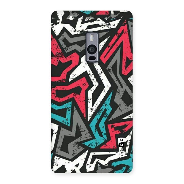 Rugged Strike Abstract Back Case for OnePlus Two
