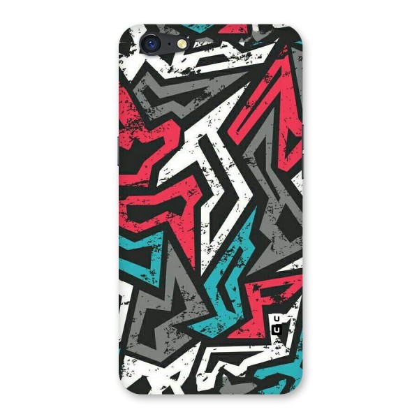 Rugged Strike Abstract Back Case for Oppo A71