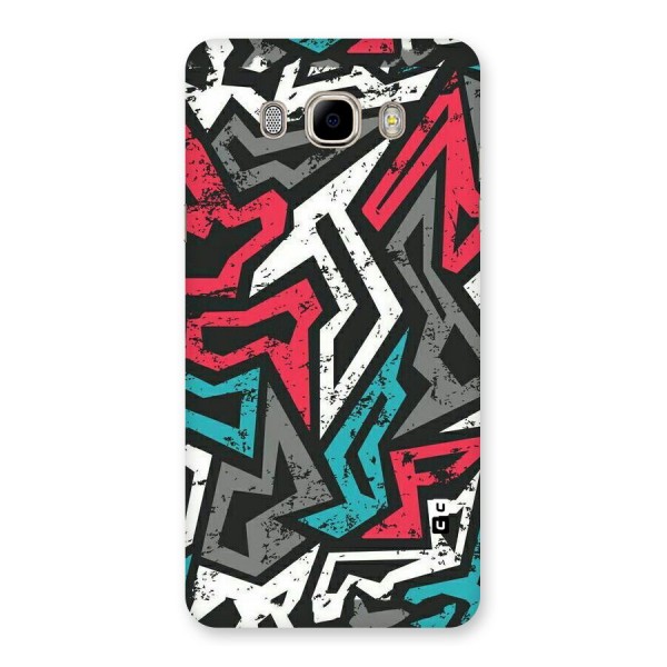 Rugged Strike Abstract Back Case for Samsung Galaxy J7 2016