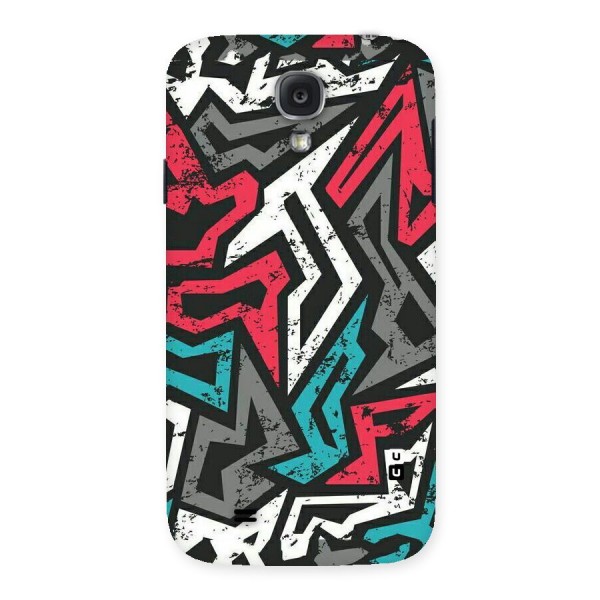 Rugged Strike Abstract Back Case for Samsung Galaxy S4