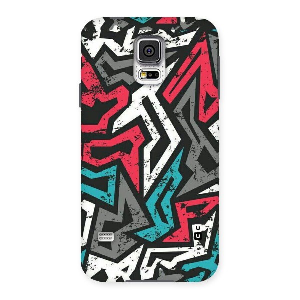 Rugged Strike Abstract Back Case for Samsung Galaxy S5