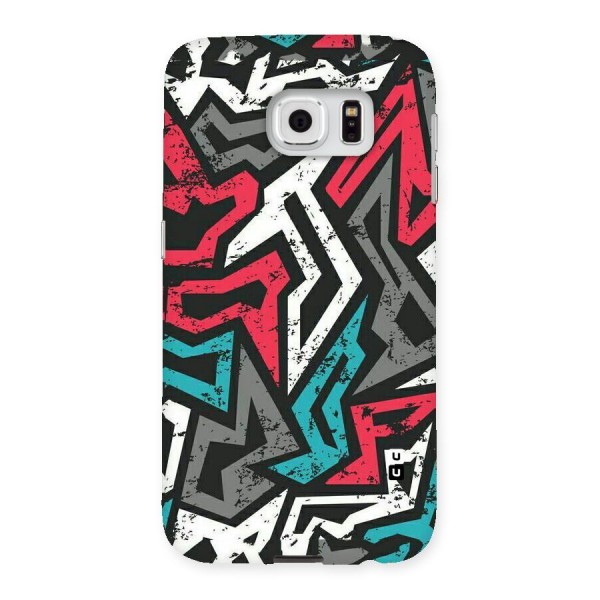Rugged Strike Abstract Back Case for Samsung Galaxy S6
