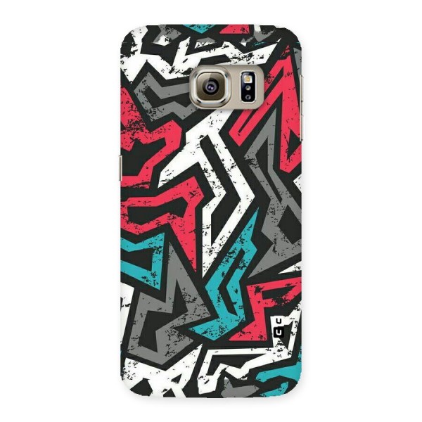 Rugged Strike Abstract Back Case for Samsung Galaxy S6 Edge