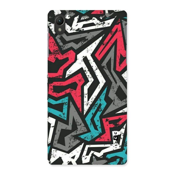 Rugged Strike Abstract Back Case for Sony Xperia Z2