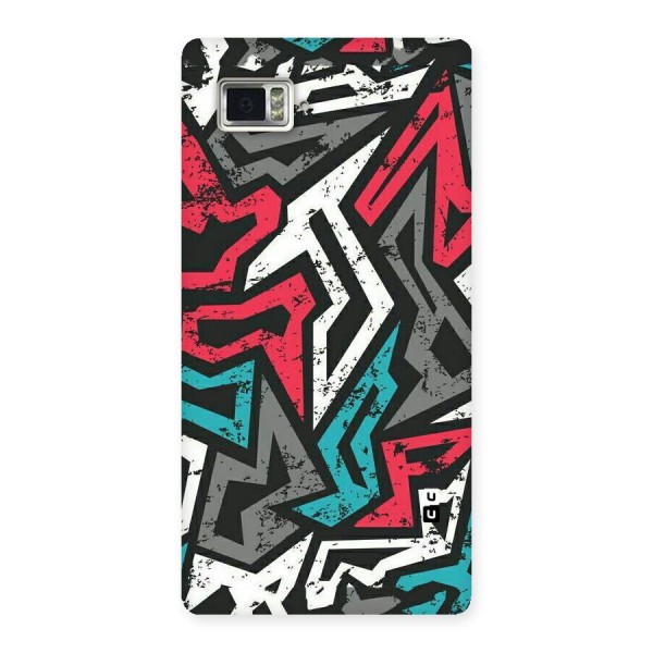 Rugged Strike Abstract Back Case for Vibe Z2 Pro K920