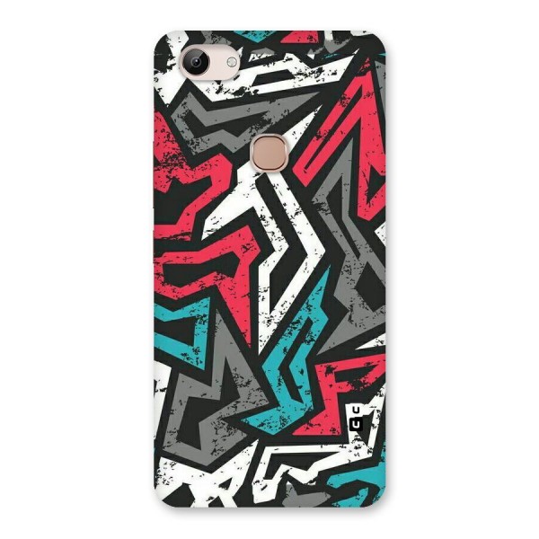 Rugged Strike Abstract Back Case for Vivo Y83