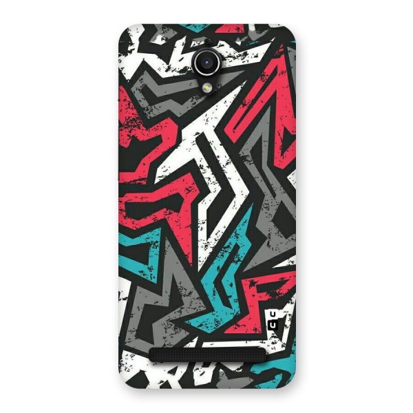 Rugged Strike Abstract Back Case for Zenfone Go