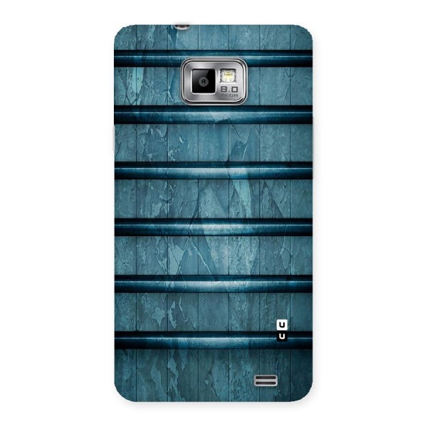 Rustic Blue Shelf Back Case for Galaxy S2