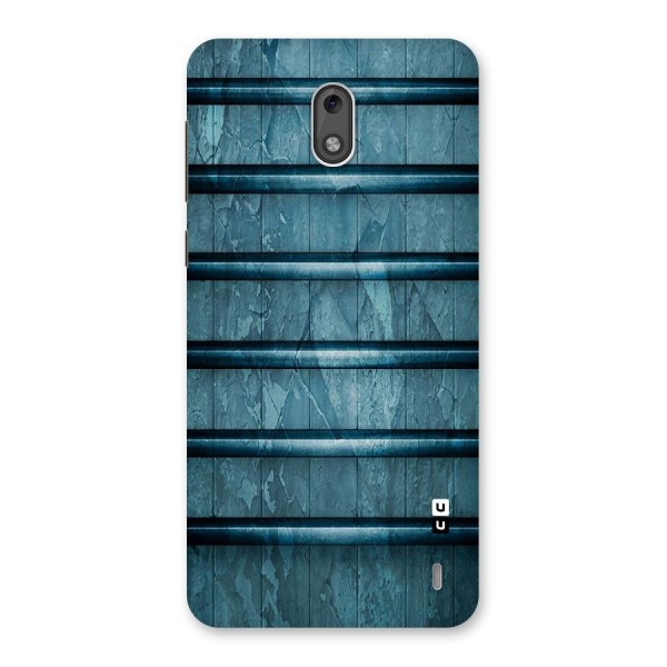 Rustic Blue Shelf Back Case for Nokia 2