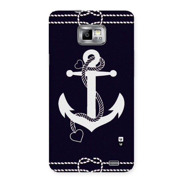 Sail Anchor Back Case for Galaxy S2