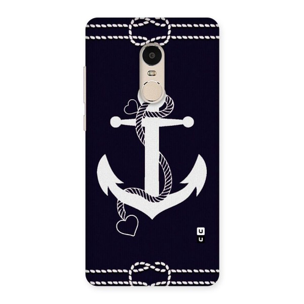 Sail Anchor Back Case for Xiaomi Redmi Note 4