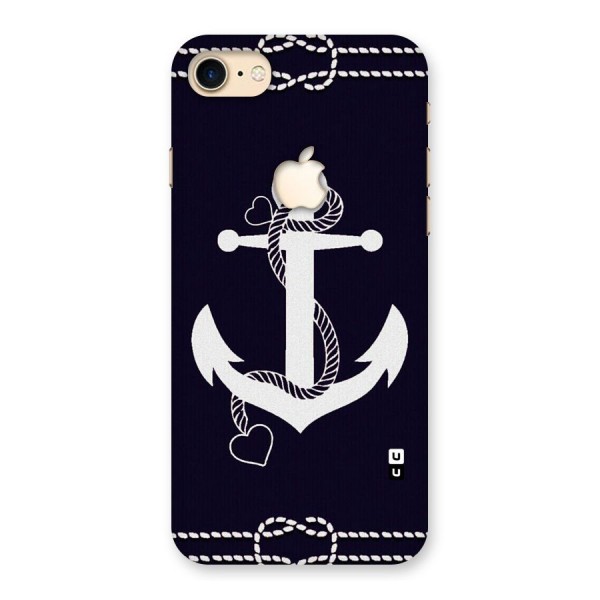Sail Anchor Back Case for iPhone 7 Apple Cut