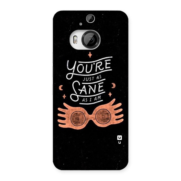 Sane As I Back Case for HTC One M9 Plus