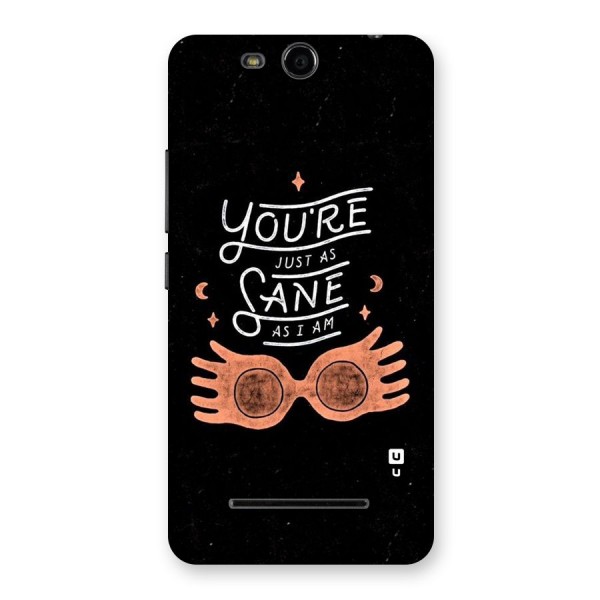 Sane As I Back Case for Micromax Canvas Juice 3 Q392