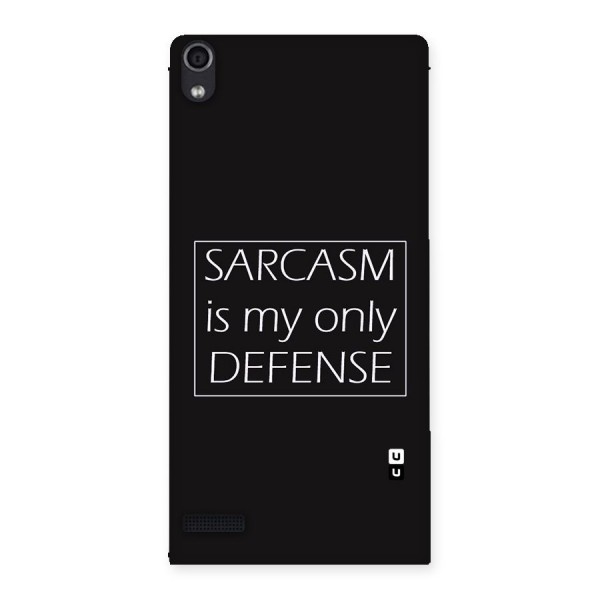 Sarcasm Defence Back Case for Ascend P6