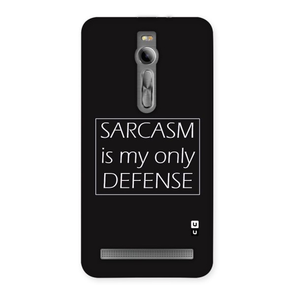Sarcasm Defence Back Case for Asus Zenfone 2