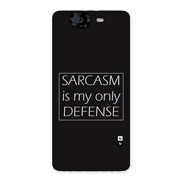 Sarcasm Defence Back Case for Canvas Knight A350