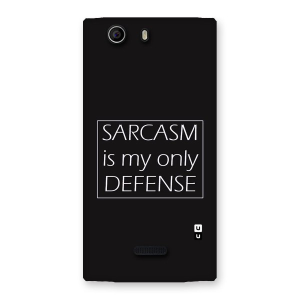 Sarcasm Defence Back Case for Canvas Nitro 2 E311